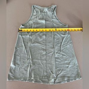 Lululemon All Tied Up tank sz8 tidewater teal